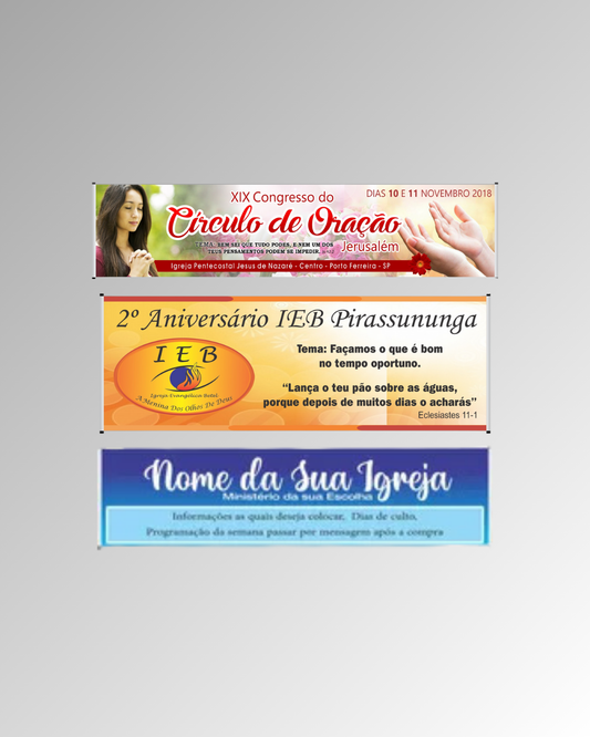 Banner Faixa 2,00 x 0,50