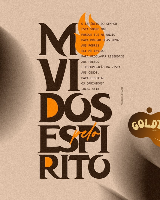 CAMISETA - MOVIDOS PELO ESPIRITO
